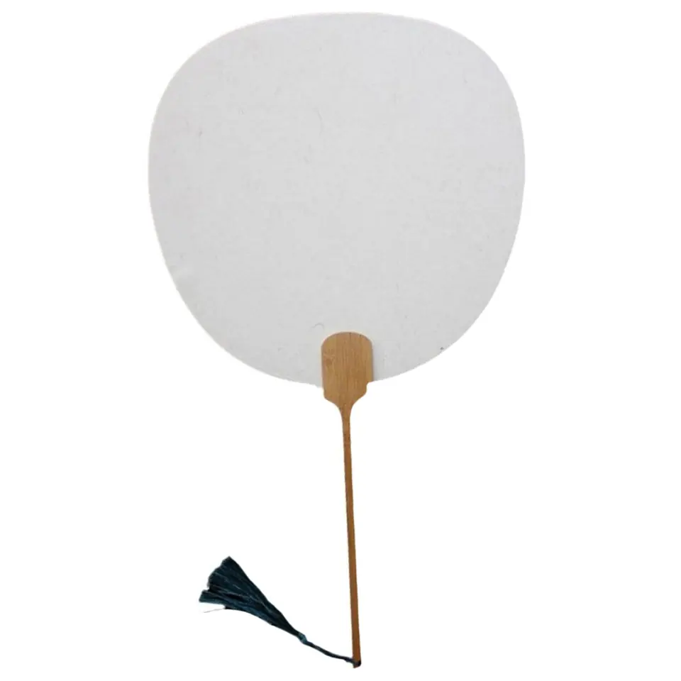 Elegant Dual-Sided Hand Fan for Creative Arts 2