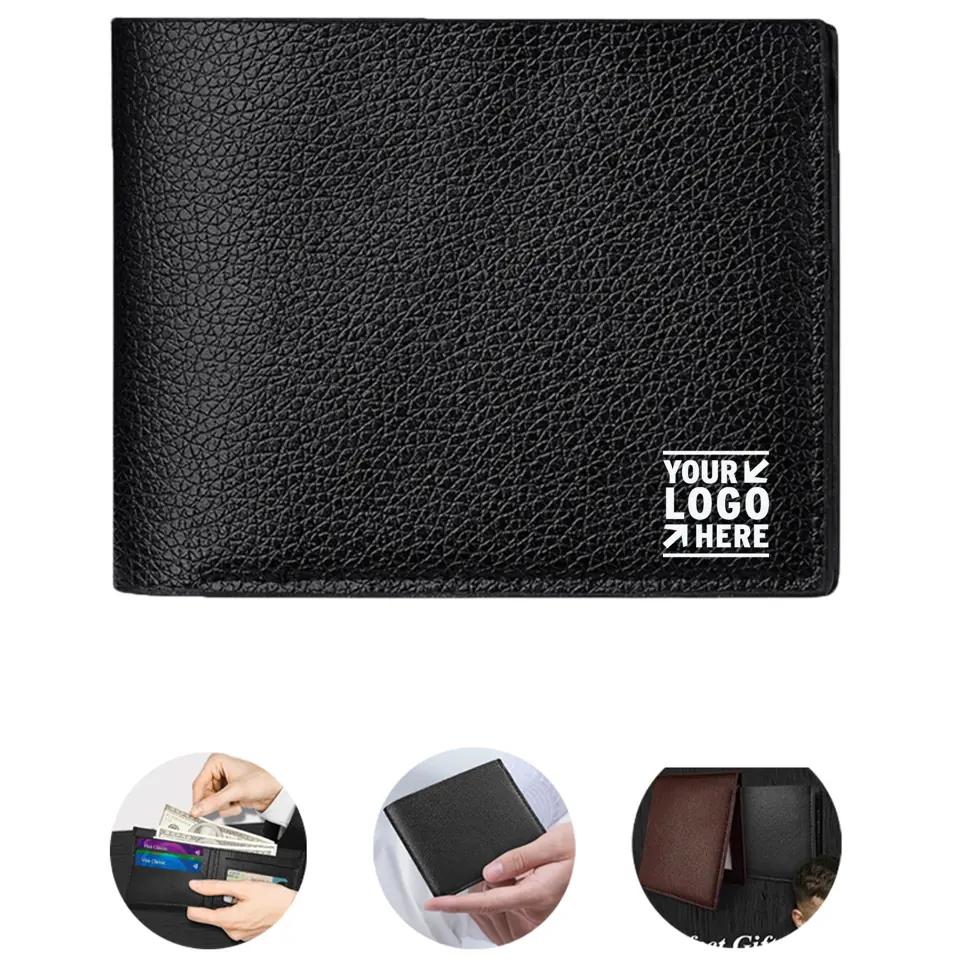 Slim PU Leather Multi-Card Wallet