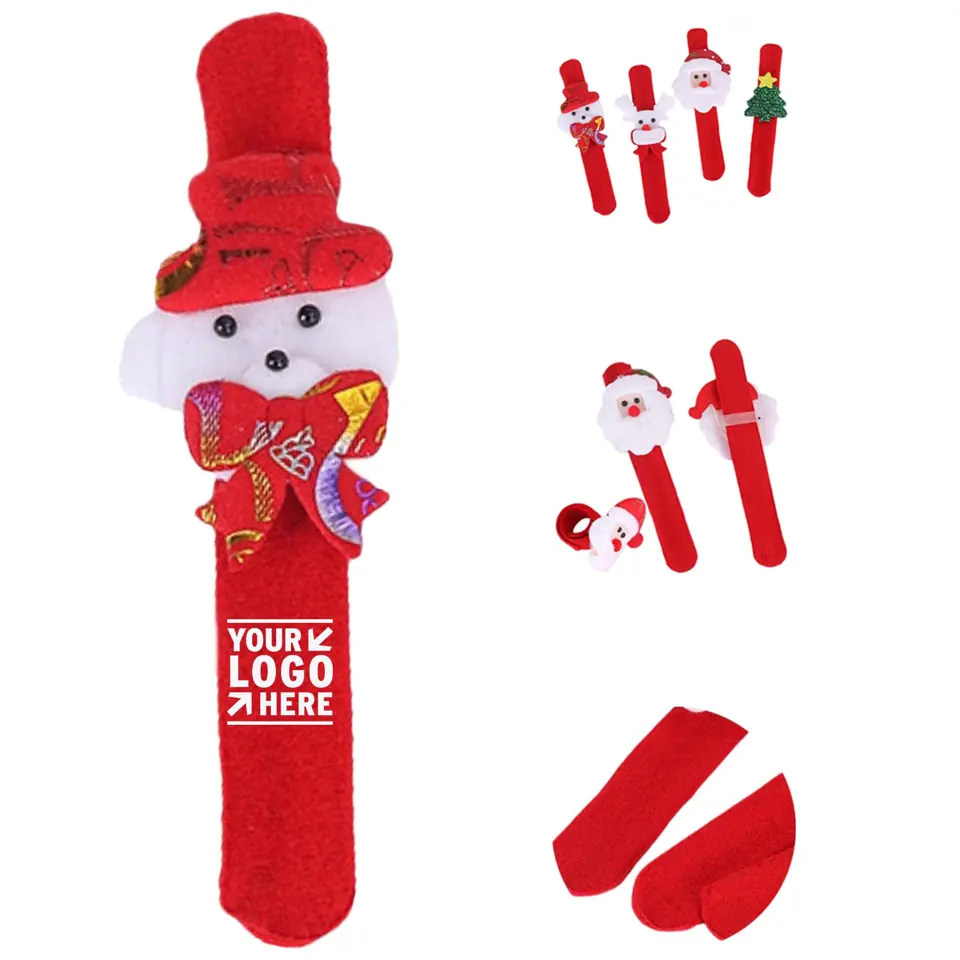 Festive Cartoon Slap Bracelet