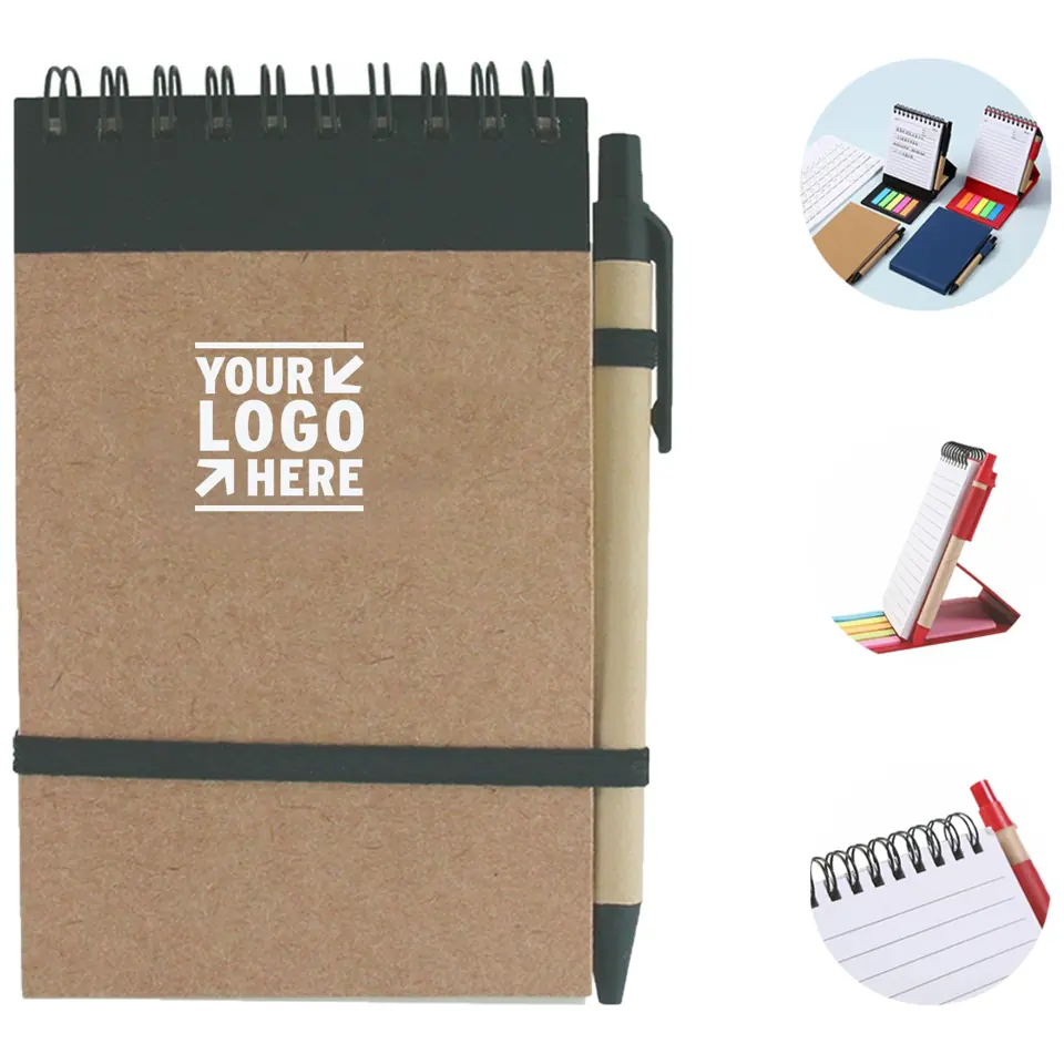 Eco-Friendly Spiral Notebook Set