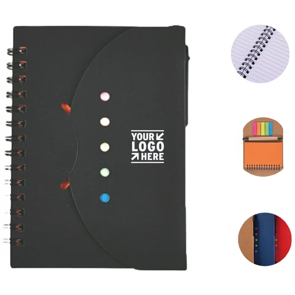 Eco-Friendly Spiral Notepad Set