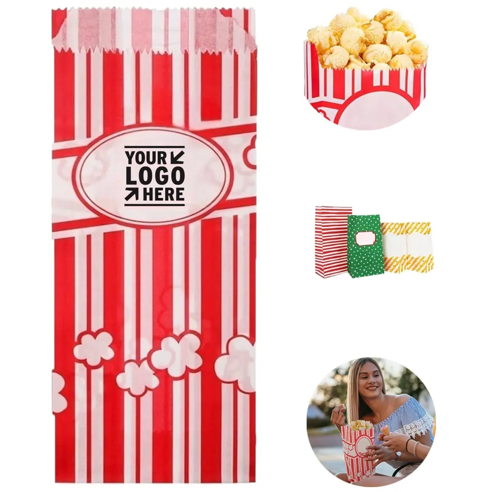 Oil-Resistant Popcorn Bags