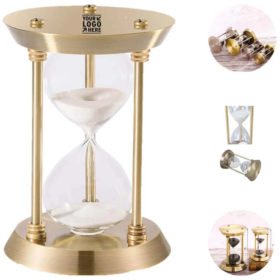 Elegant Metal Sand Timer