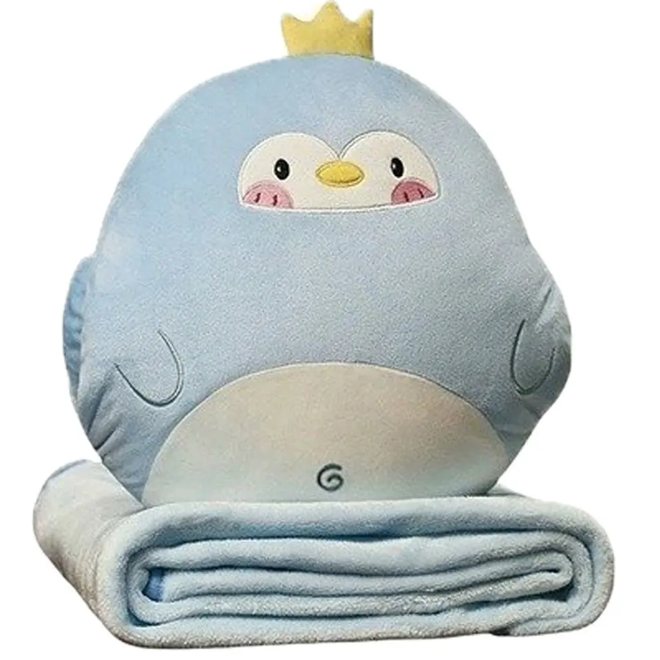 Cozy Plush Blanket and Pillow Set 2