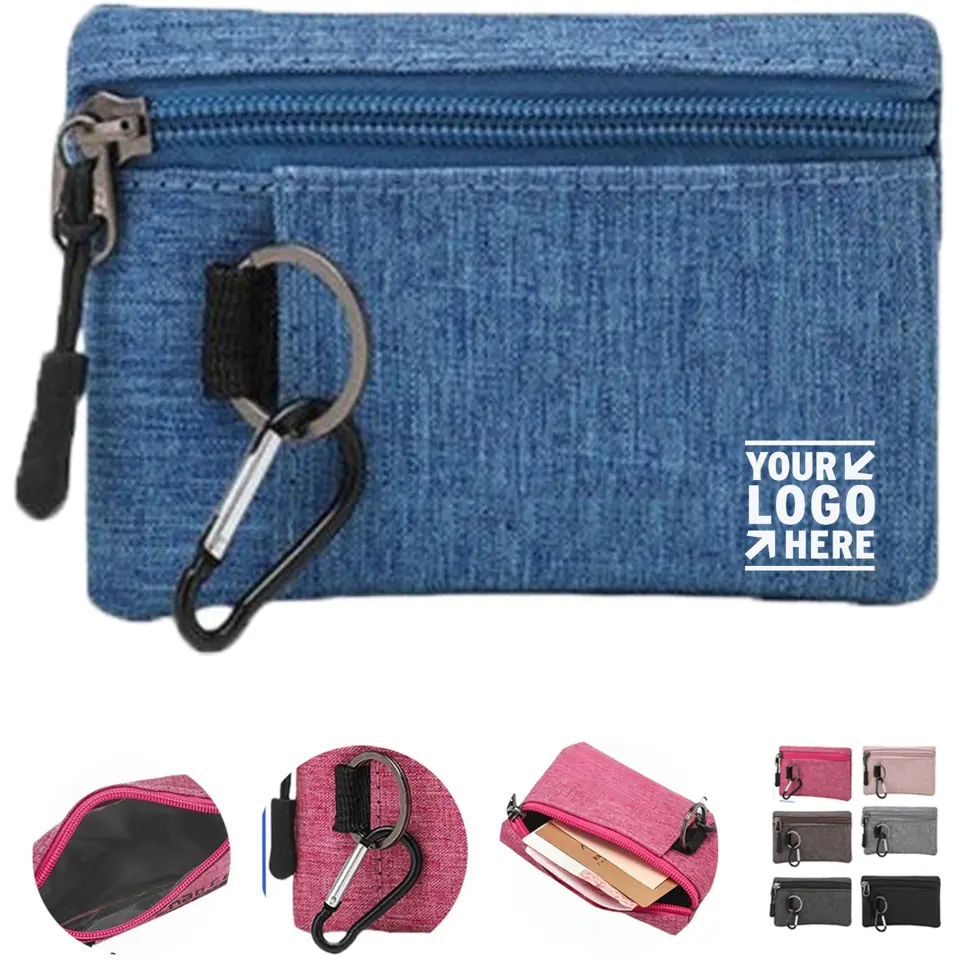 Compact Clip-On Coin Pouch