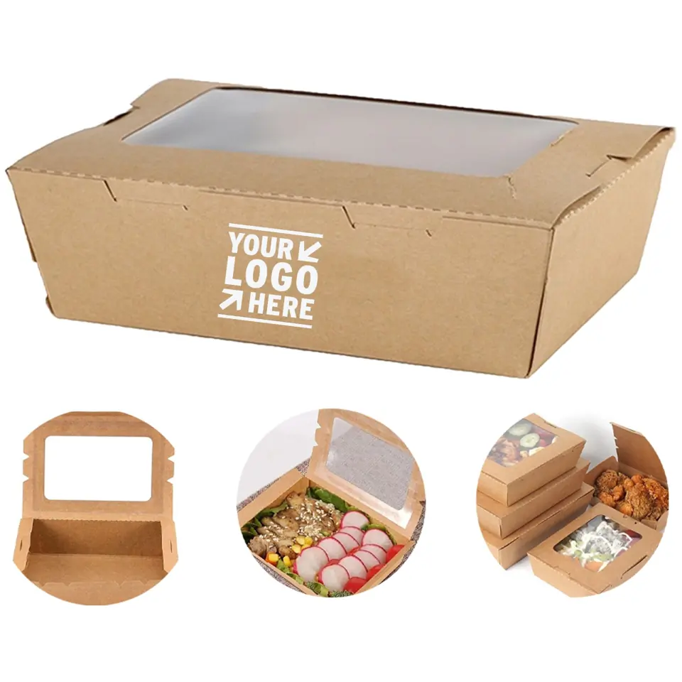 Eco-Friendly Kraft Food Container