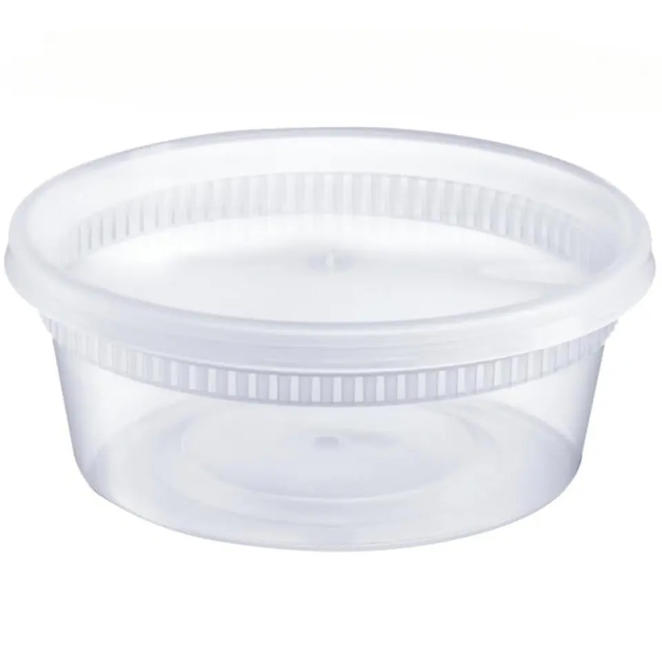 Compact Food Storage Container with Lid 2