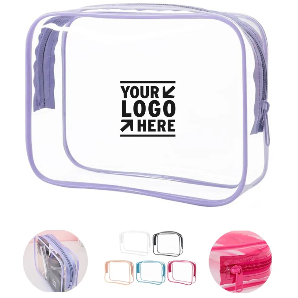 Compact Clear Travel Organizer