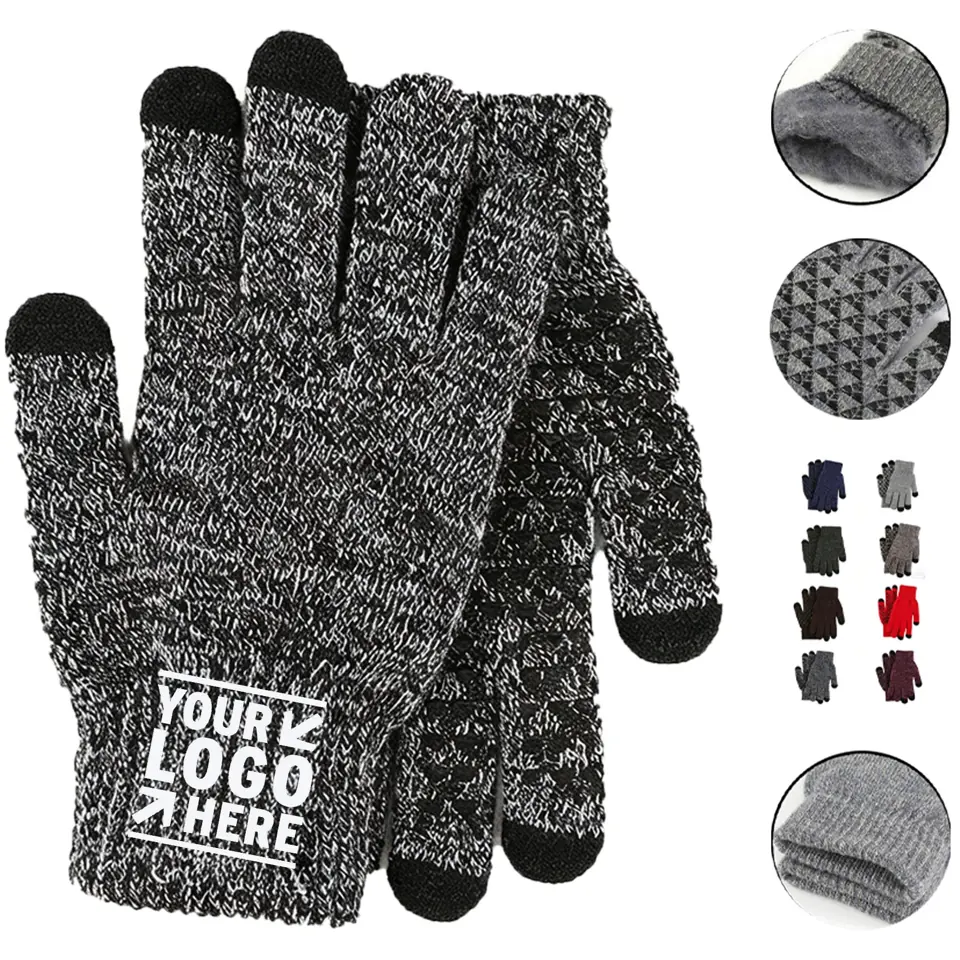 Winter Touchscreen Knit Gloves