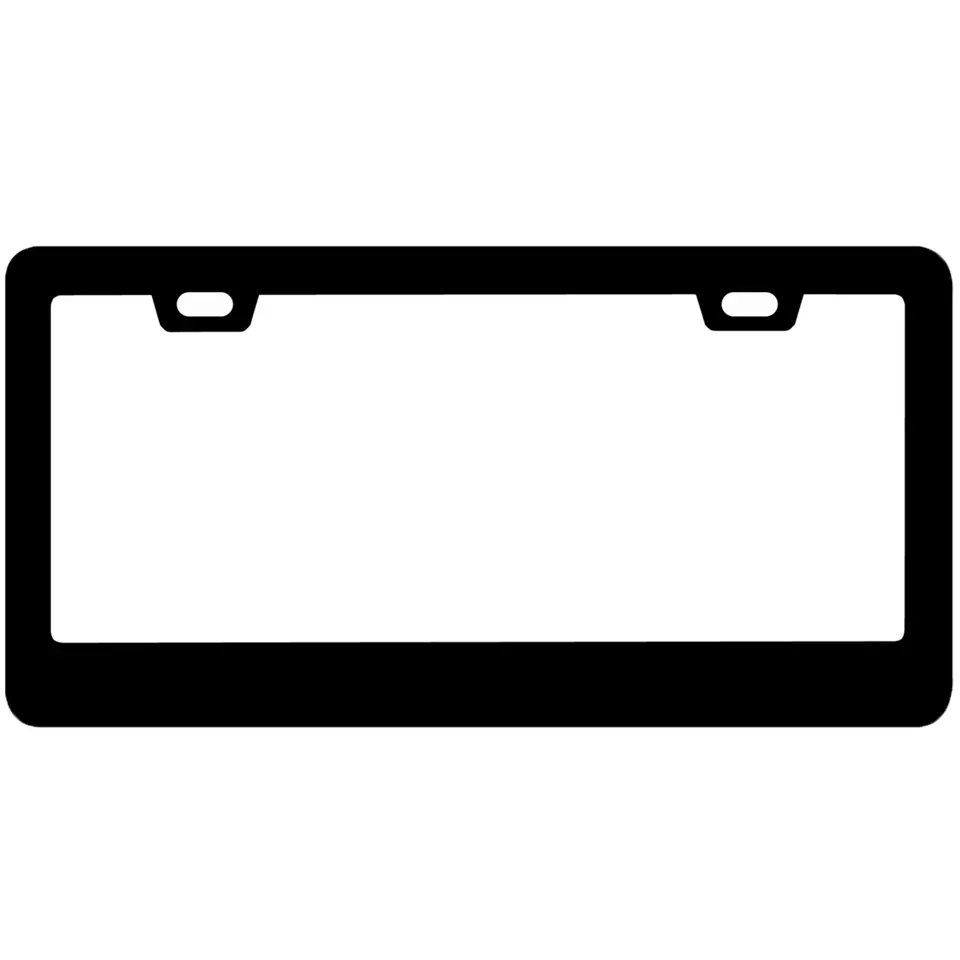 Premium Aluminum License Plate Frame 2