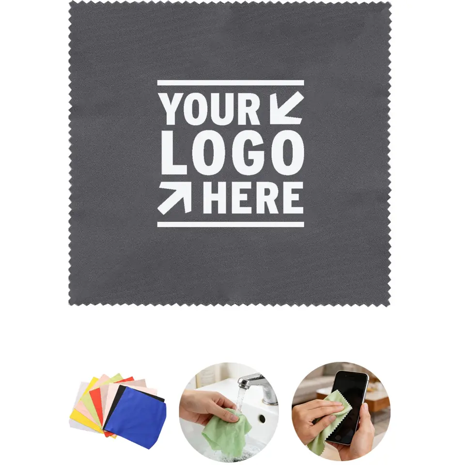 Premium Lens Cleaning Cloth with Protective Pouch