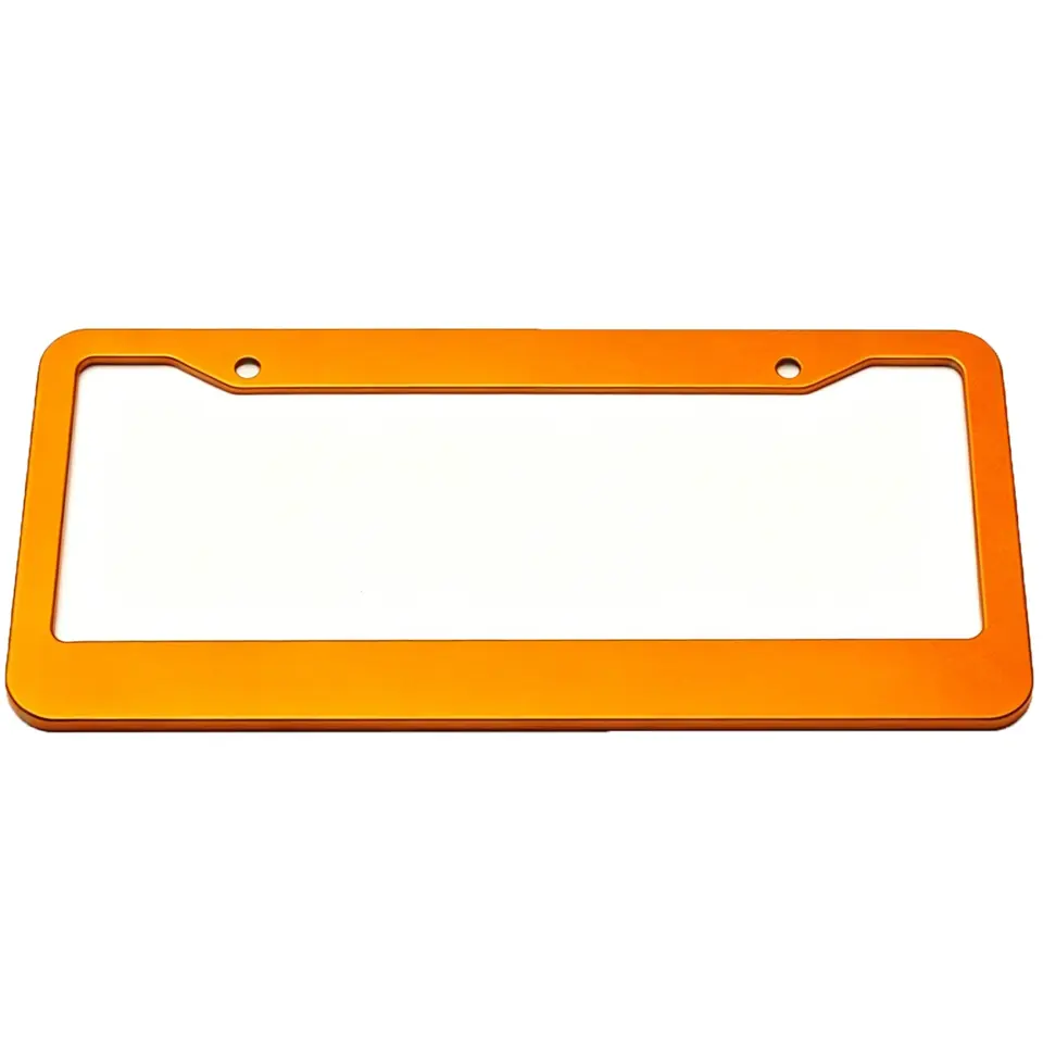 Premium Alloy License Plate Frame 2