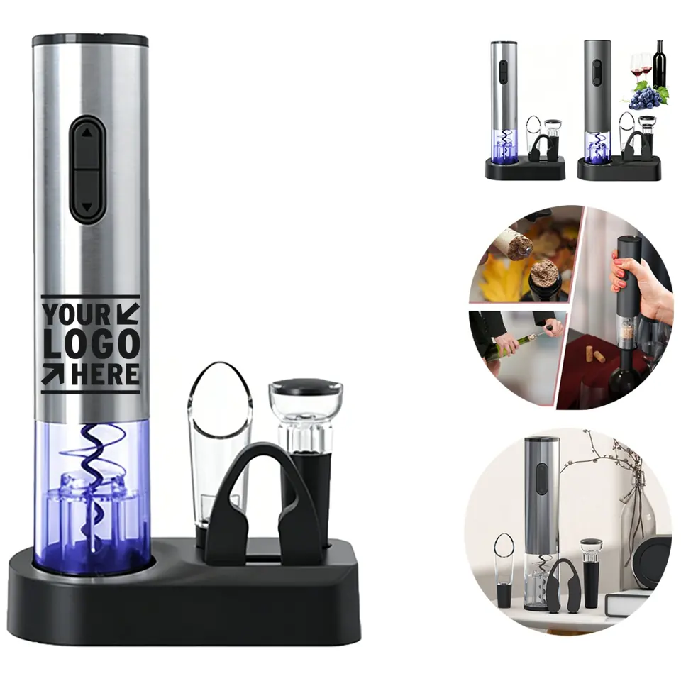Multi-Function Electric Wine Opener Kit