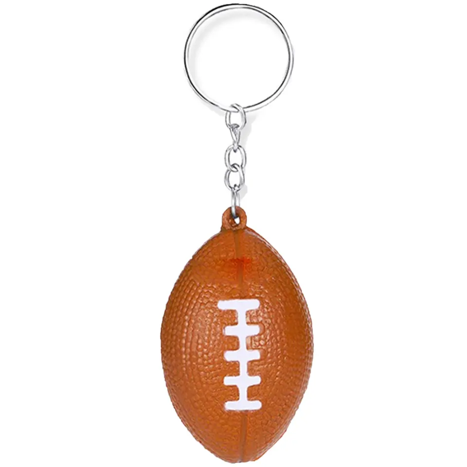 Soft Foam Ball Keychain Stress Relief Toy 2