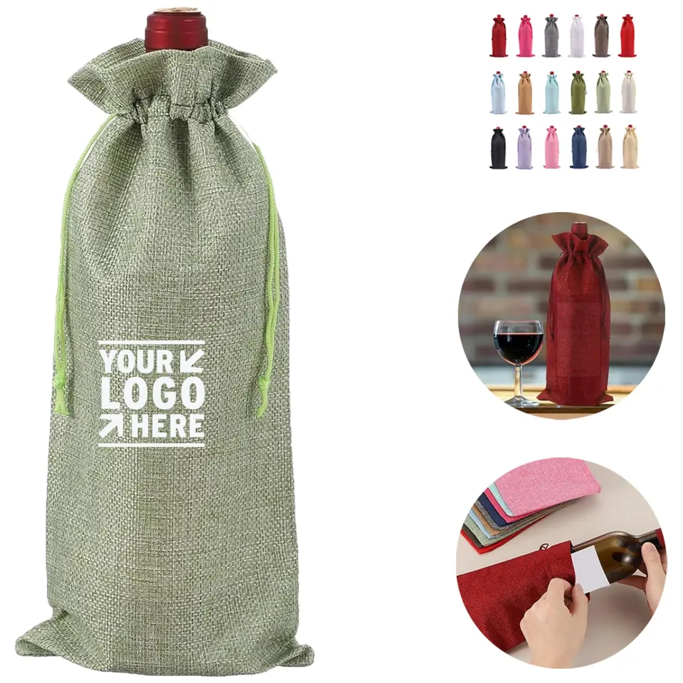 Eco-Friendly Wine Pouch Collection