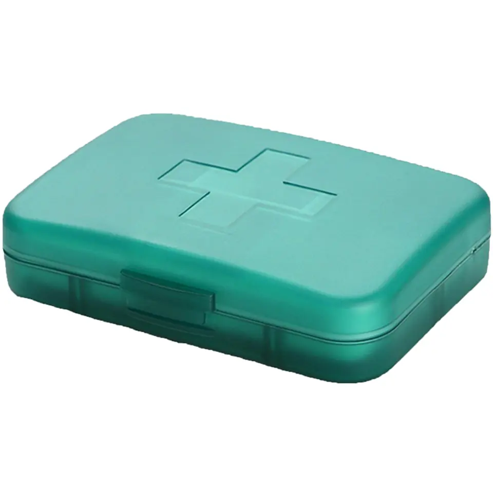 Compact 6-Section Pill Organizer 2