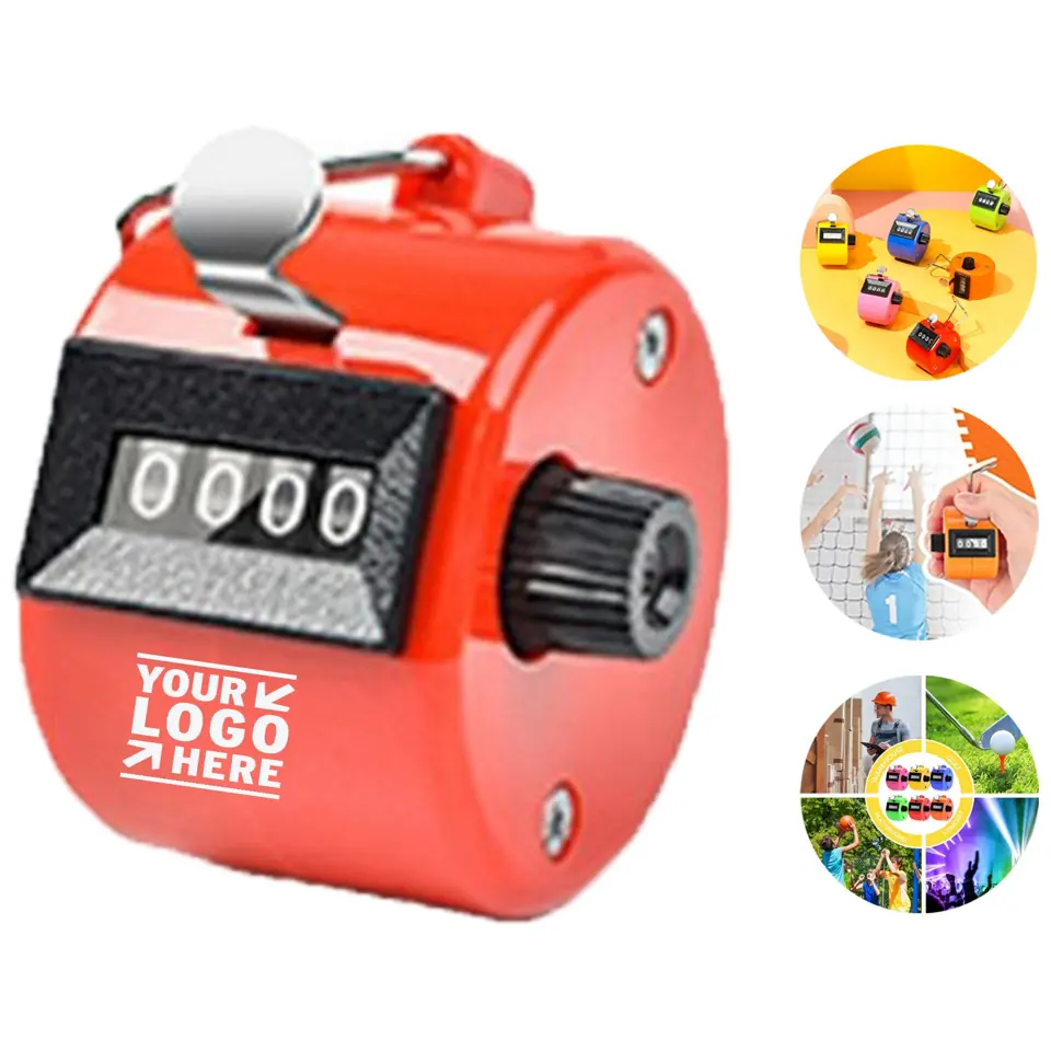 Vibrant 4-Digit Manual Tally Device
