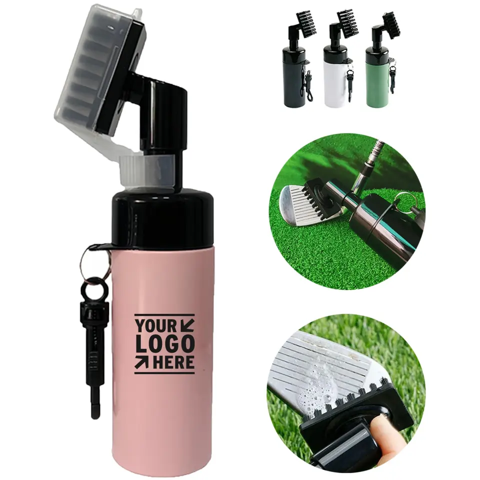 Compact Golf Club Cleaner Brush