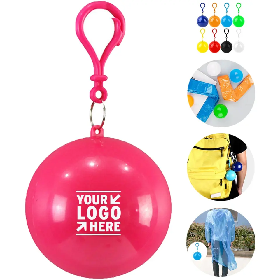 Compact Sphere Rain Poncho