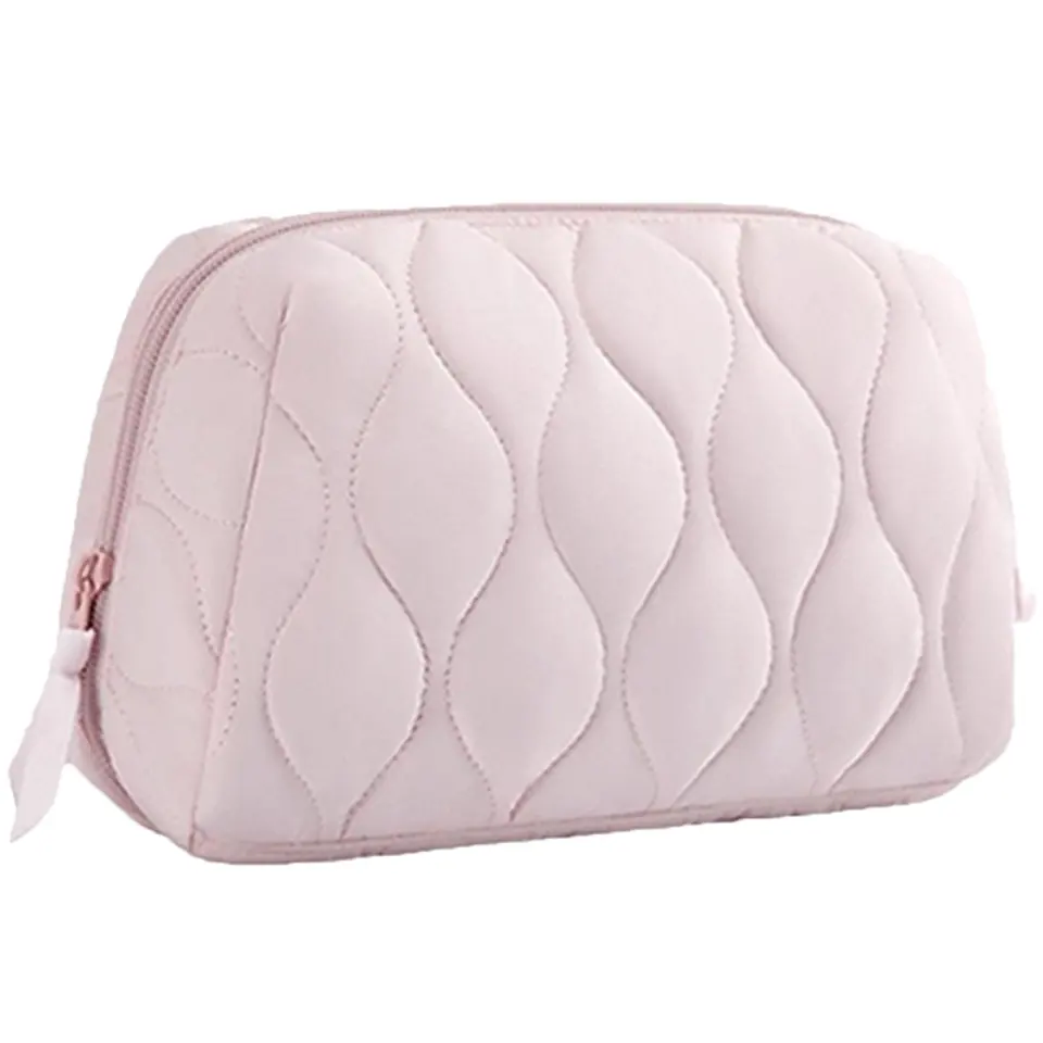 Quilted Water-Resistant Cosmetic Organizer 2
