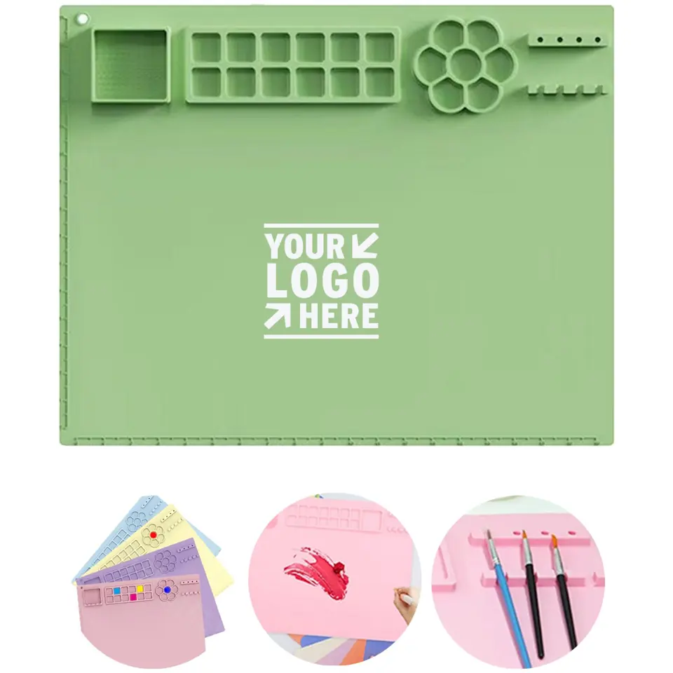 Eco-Friendly Silicone Art Mat for Kids