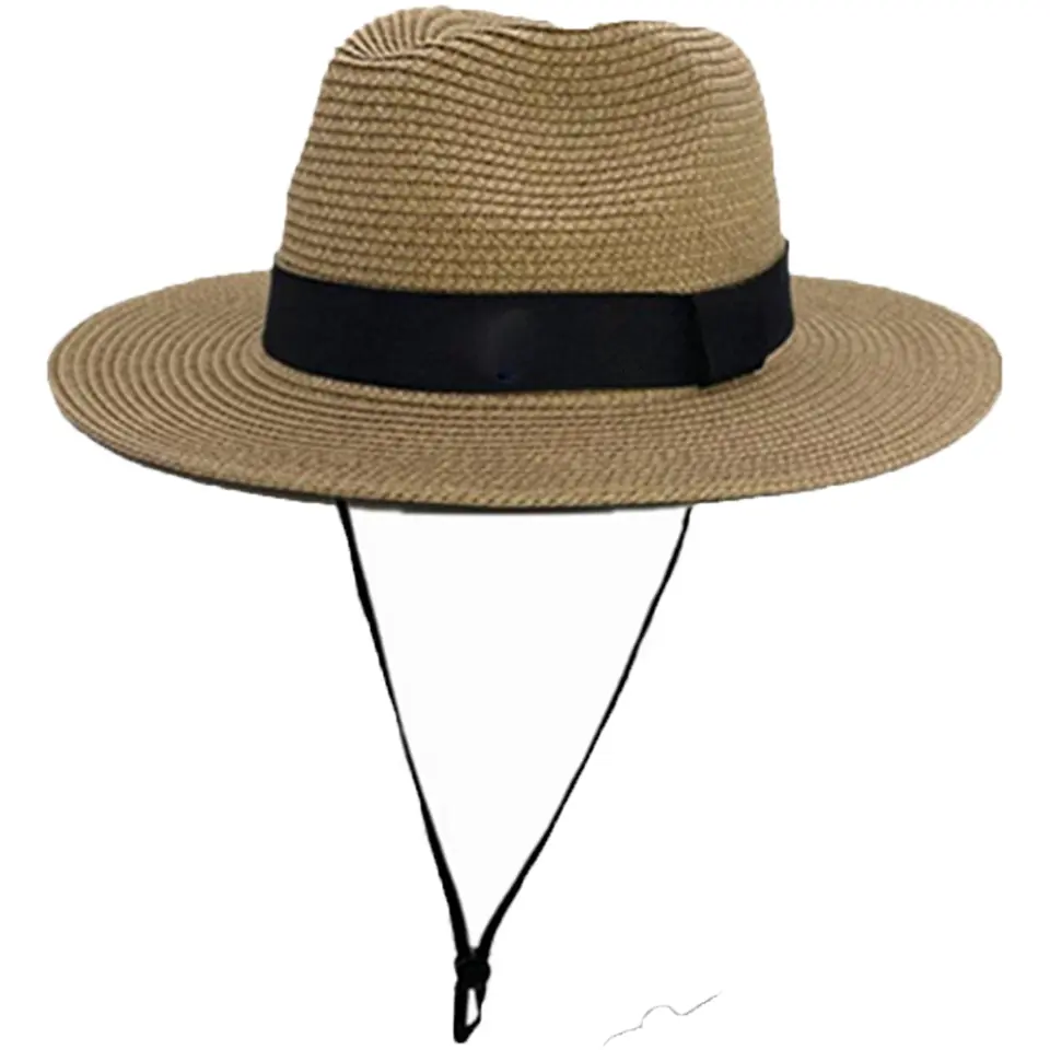 Classic Brimmed Straw Hat 2
