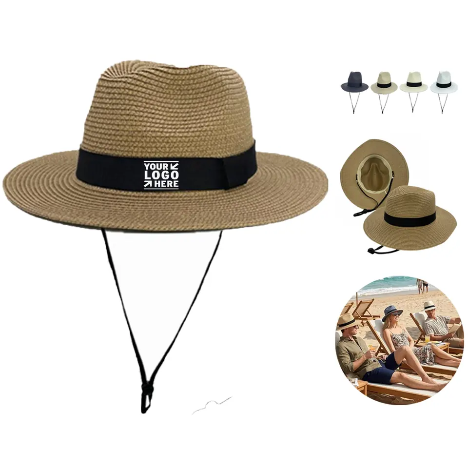 Classic Brimmed Straw Hat