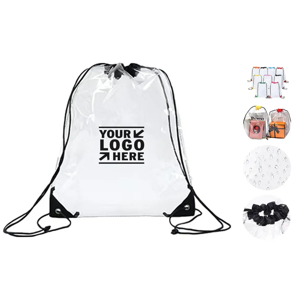 Clear Drawstring Carry Bag