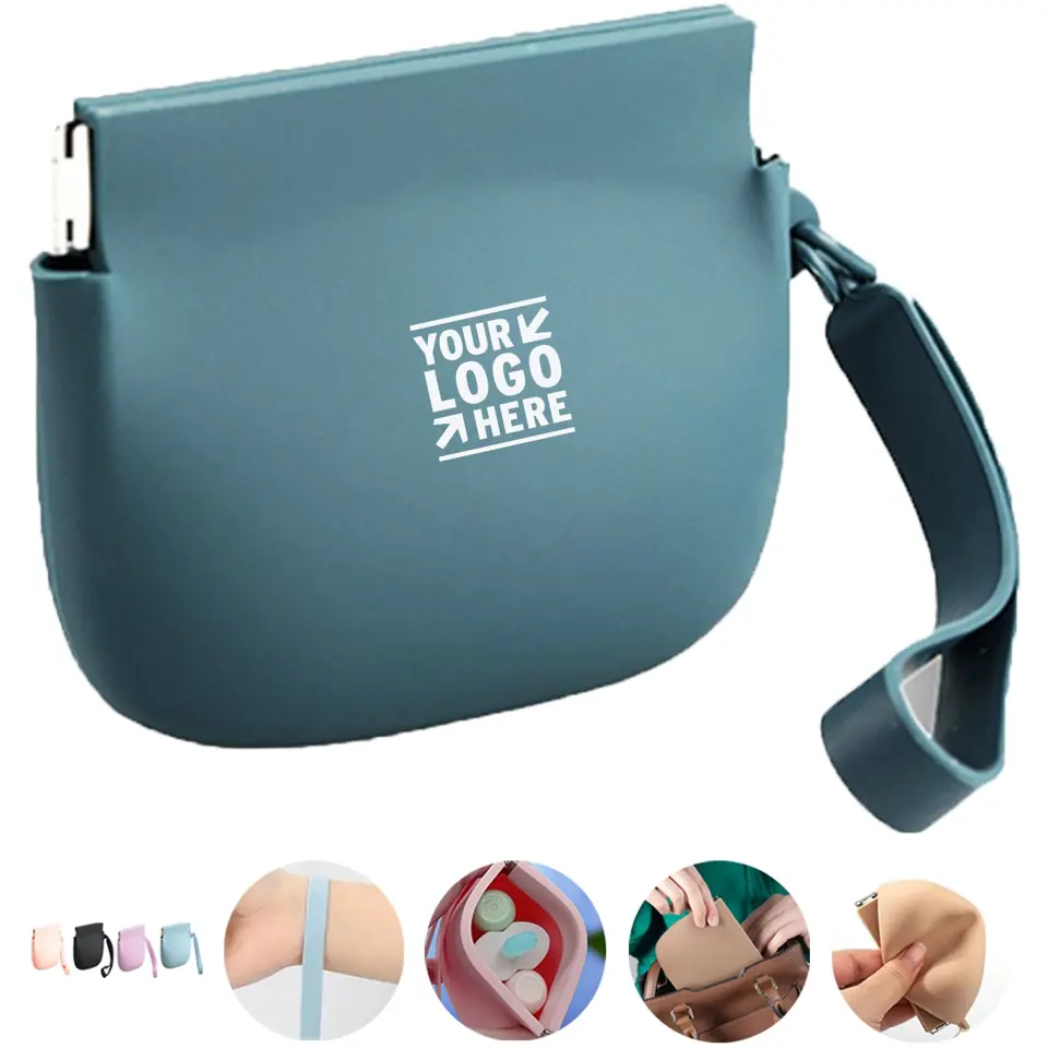 Compact Silicone Storage Pouch