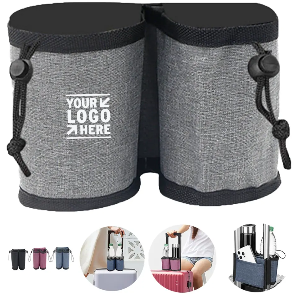 Portable Beverage Carrier for Travel Bags