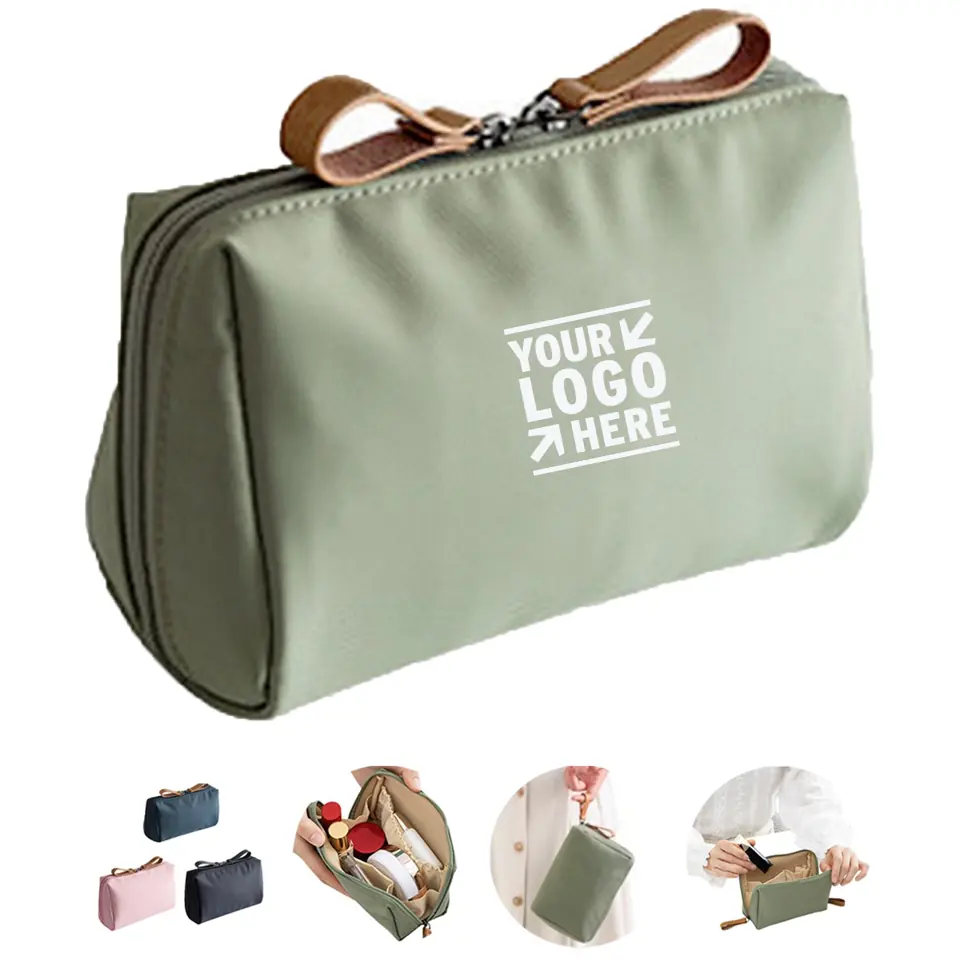 Compact Travel Cosmetics Organizer