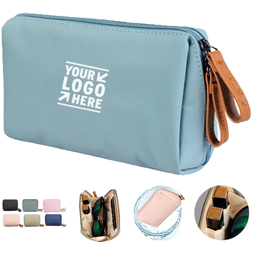 Compact Cosmetic Organizer Pouch