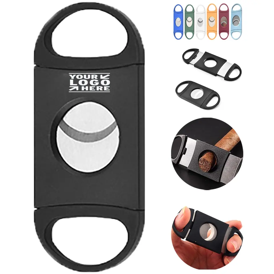 Compact Steel Cigar Trimmer