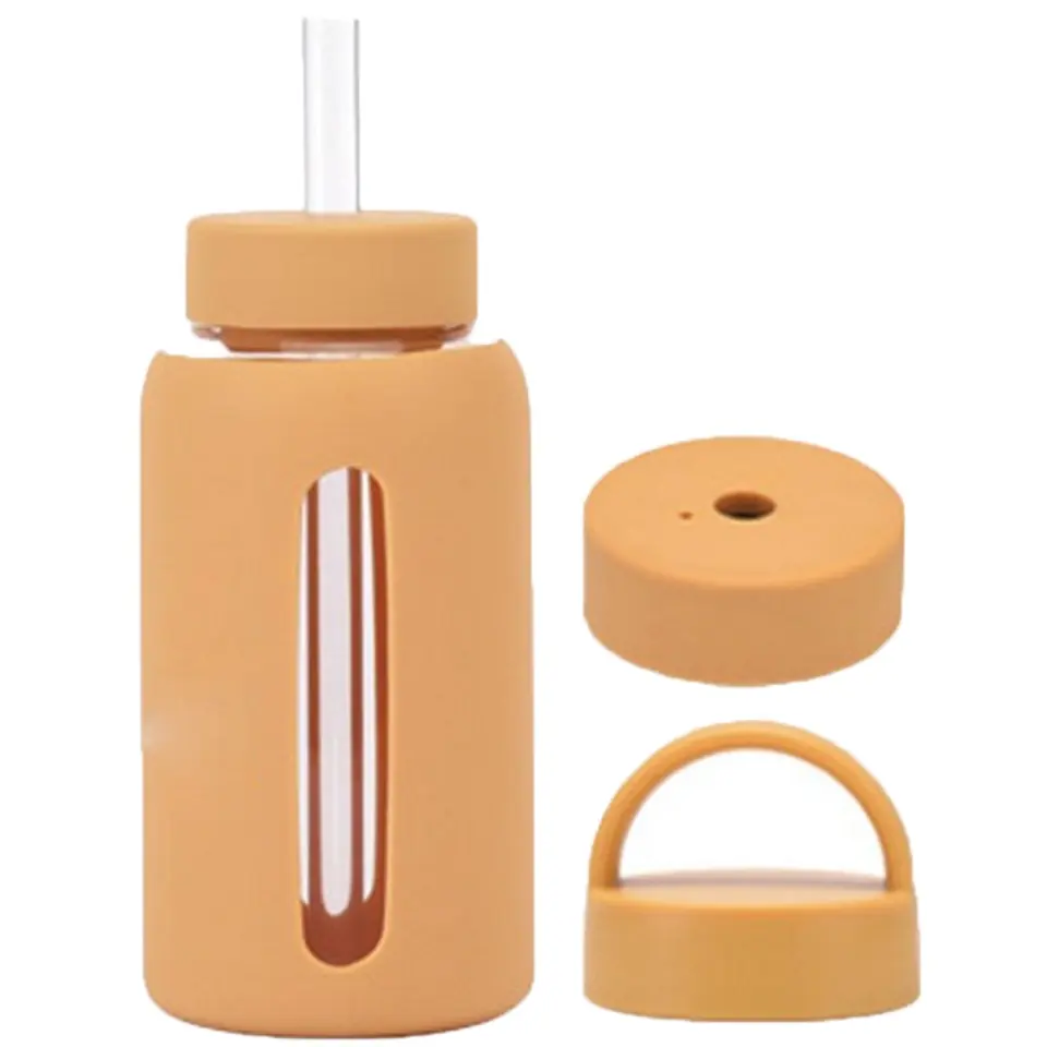 Insulated Silicone-Wrapped Drinking Vessel 2