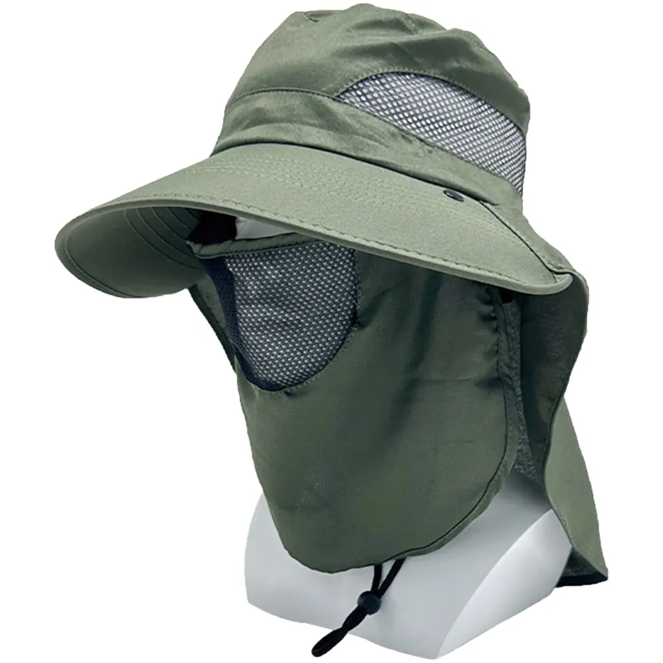 Outdoor Sun Protection Hat with Face Shield 2