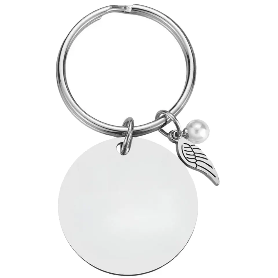 Festive Personalized Metal Key Tag 2