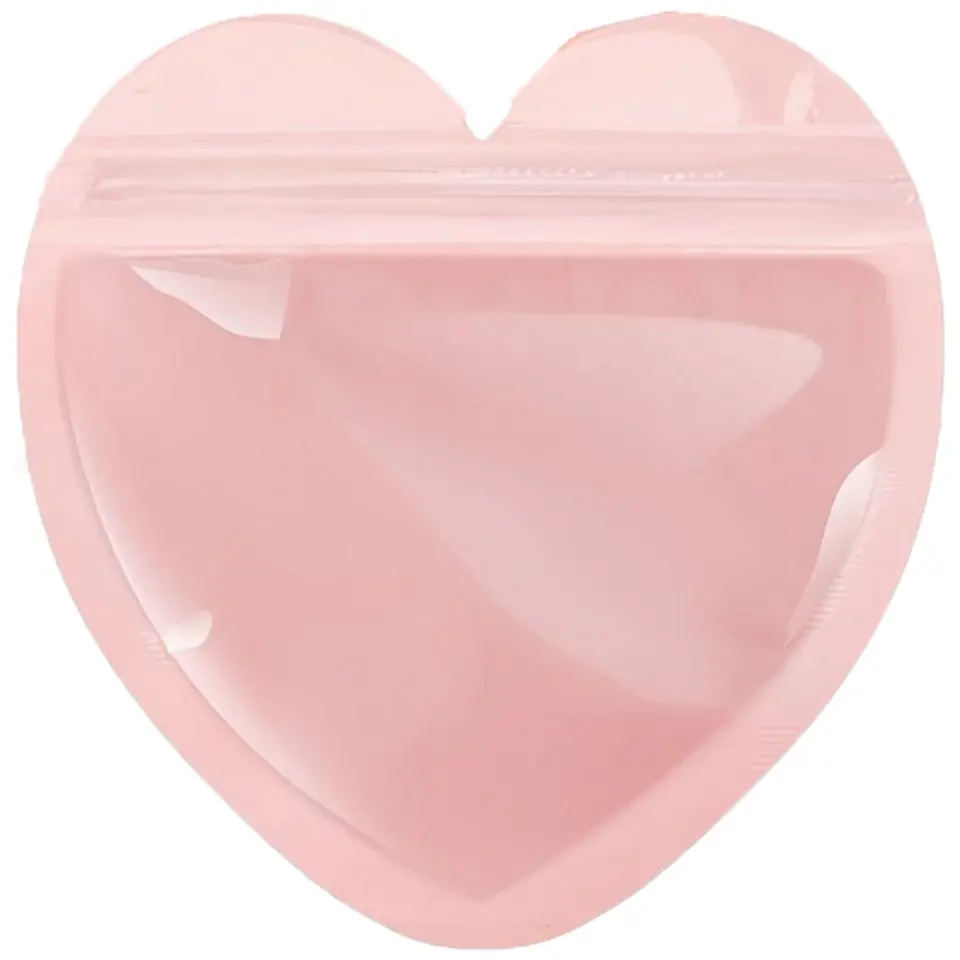 Vibrant Heart-Shaped Jewelry Pouch 2