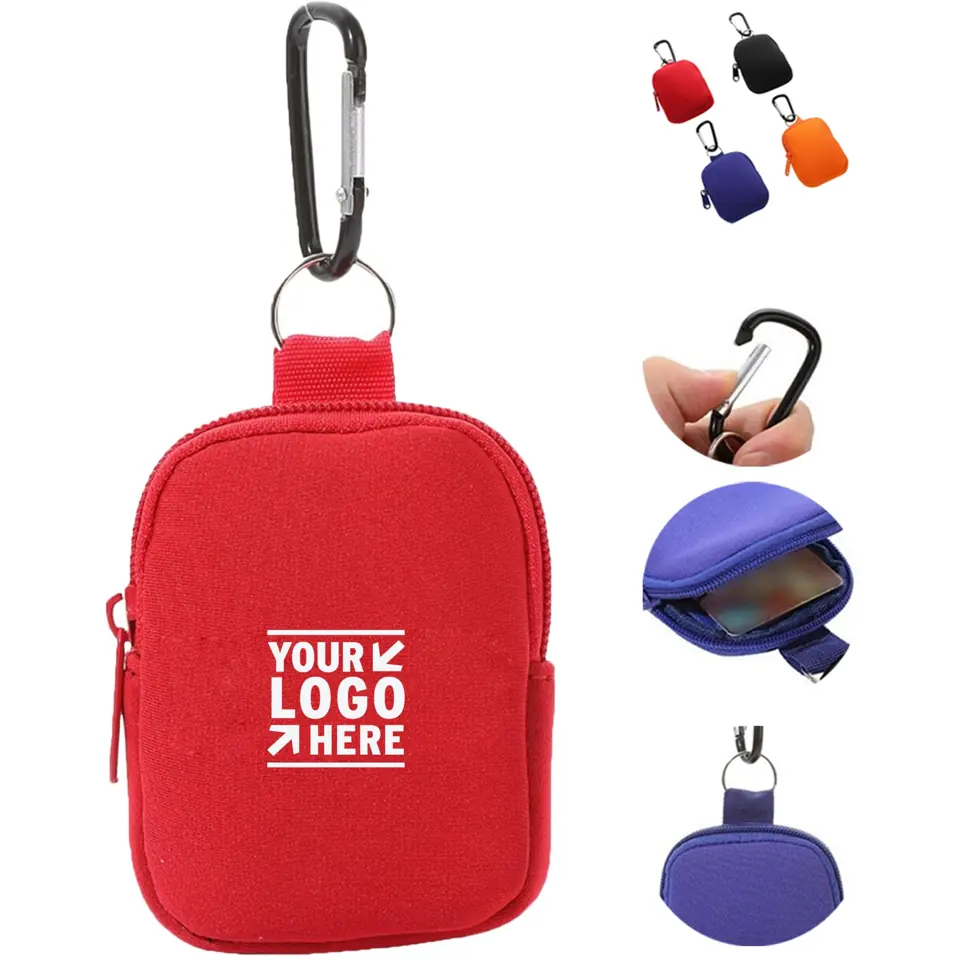 Compact Neoprene Utility Pouch