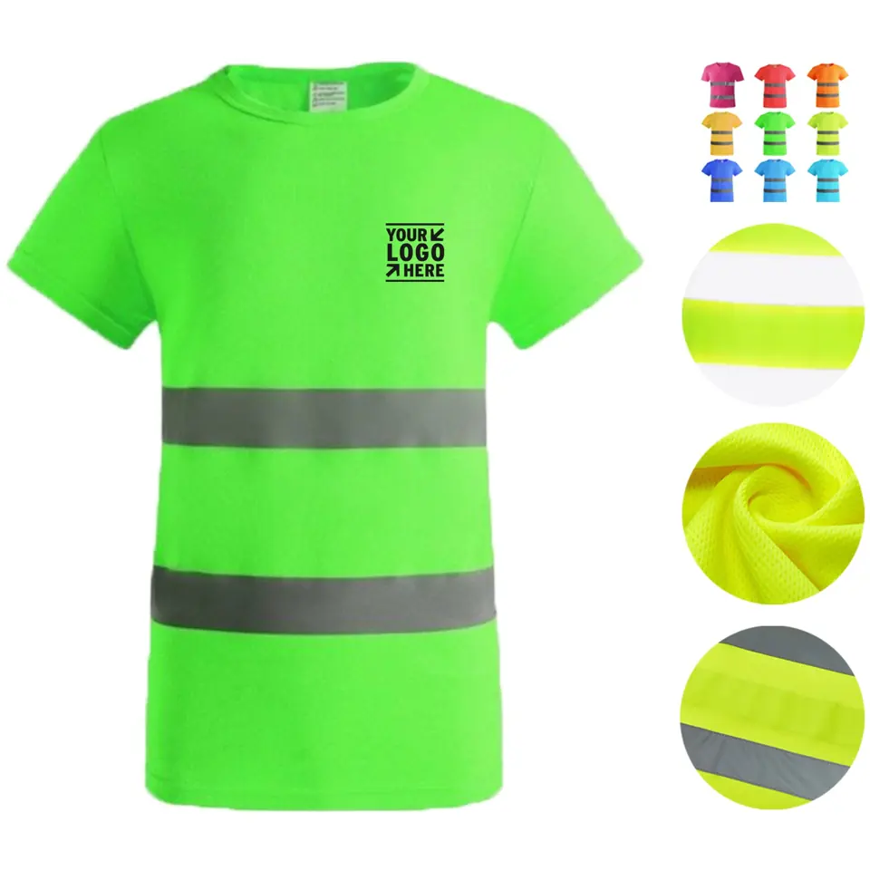 Reflective Safety Work Shirt
