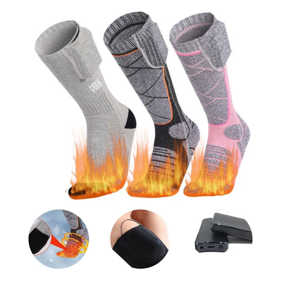 Cozy USB-Rechargeable Heated Socks
