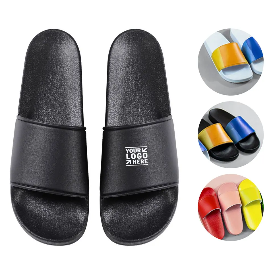 Colorful PVC Household Slippers
