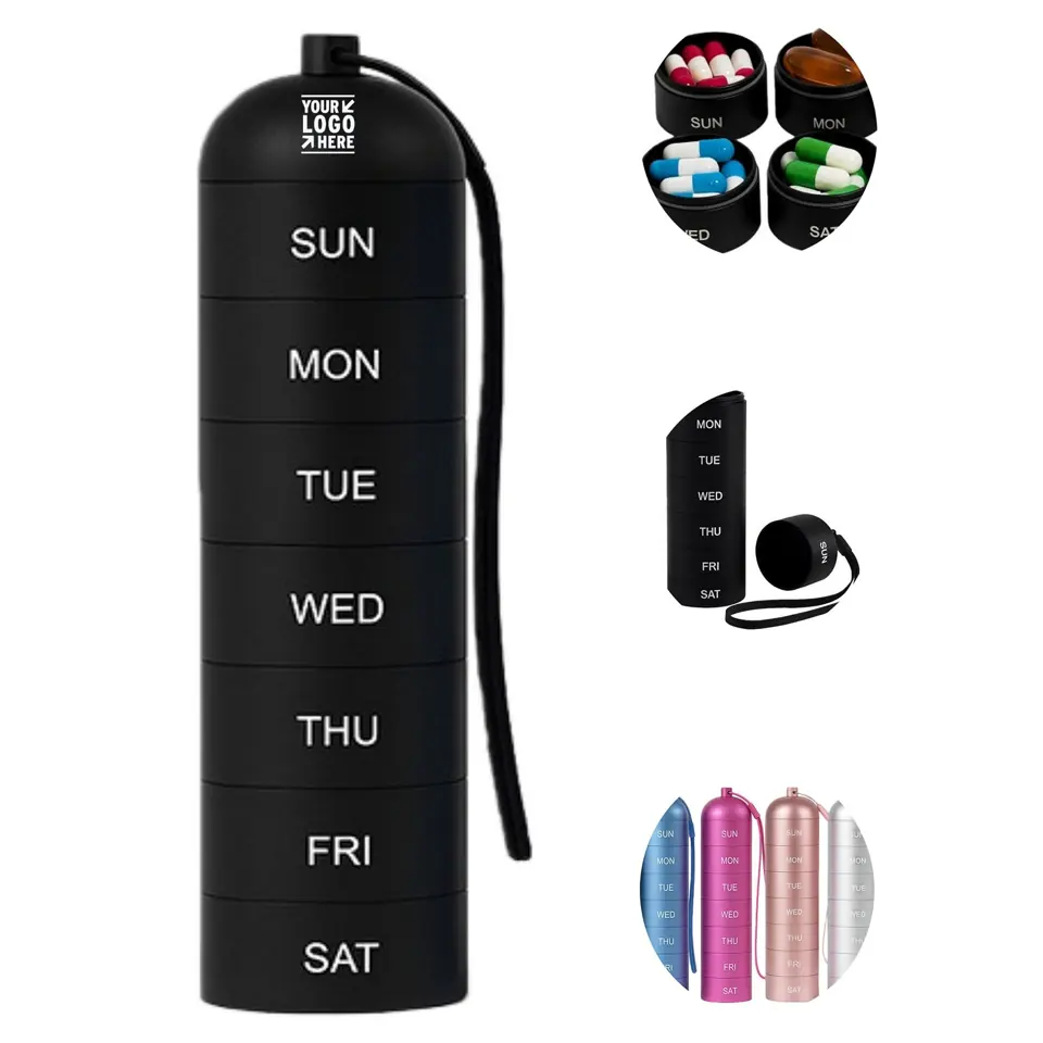 Compact Sealed Pill Organizer