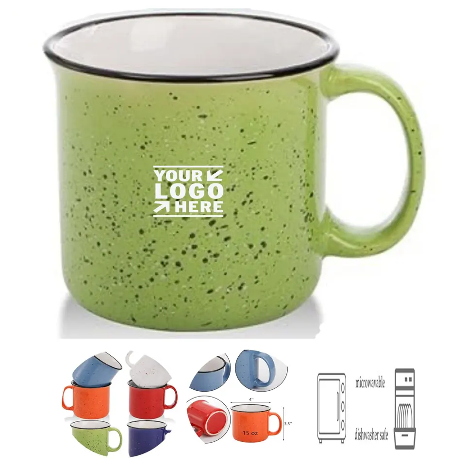 Vibrant Speckled Ceramic Mug