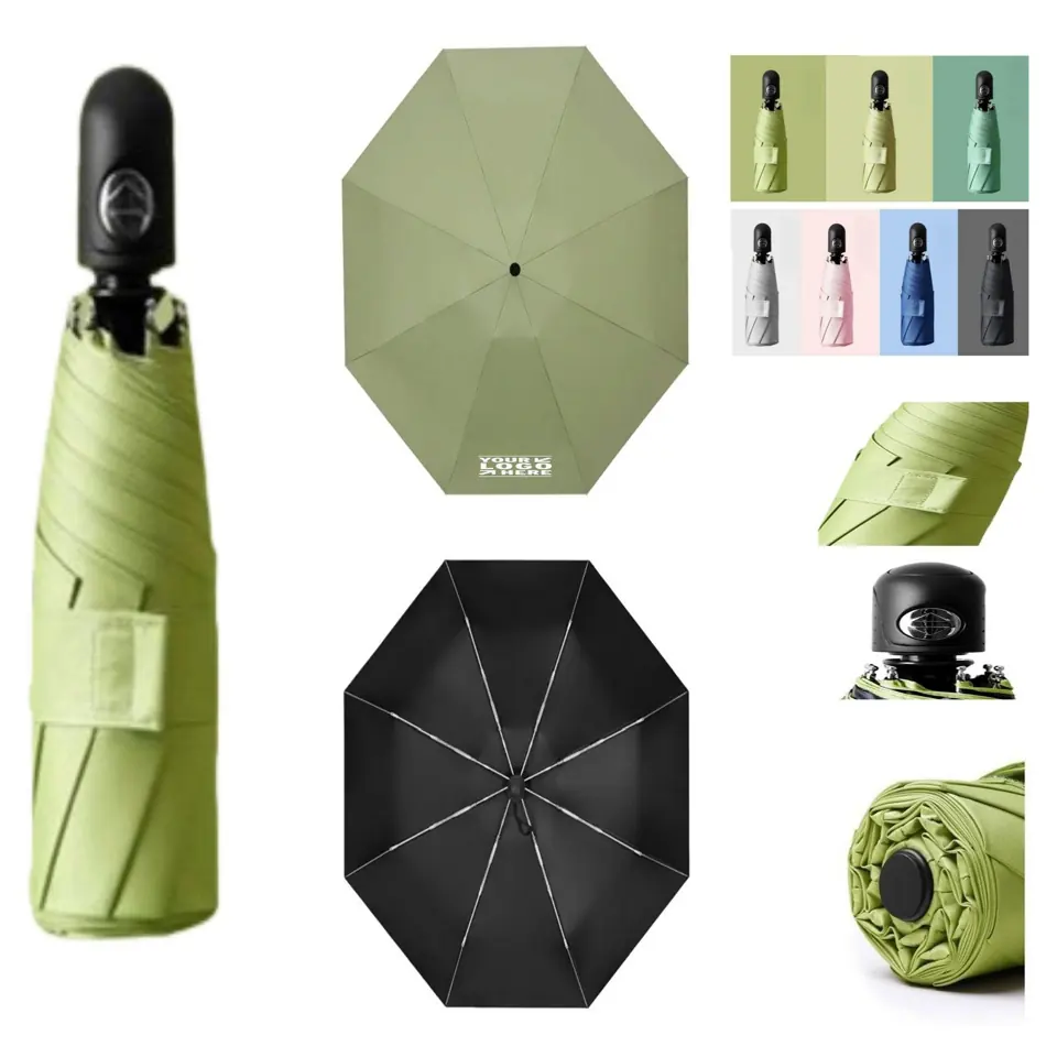 Compact Auto-Fold Sun Umbrella