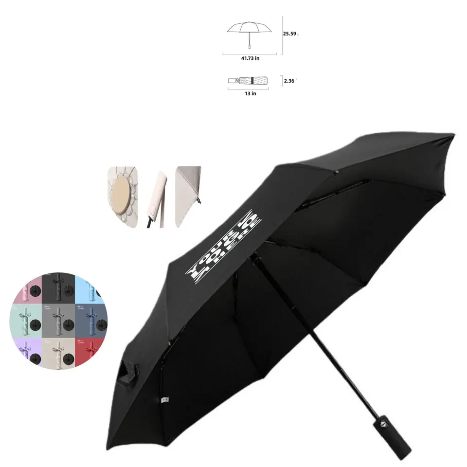 Premium Dual-Strand 24-Rib Auto-Open Weatherproof Umbrella