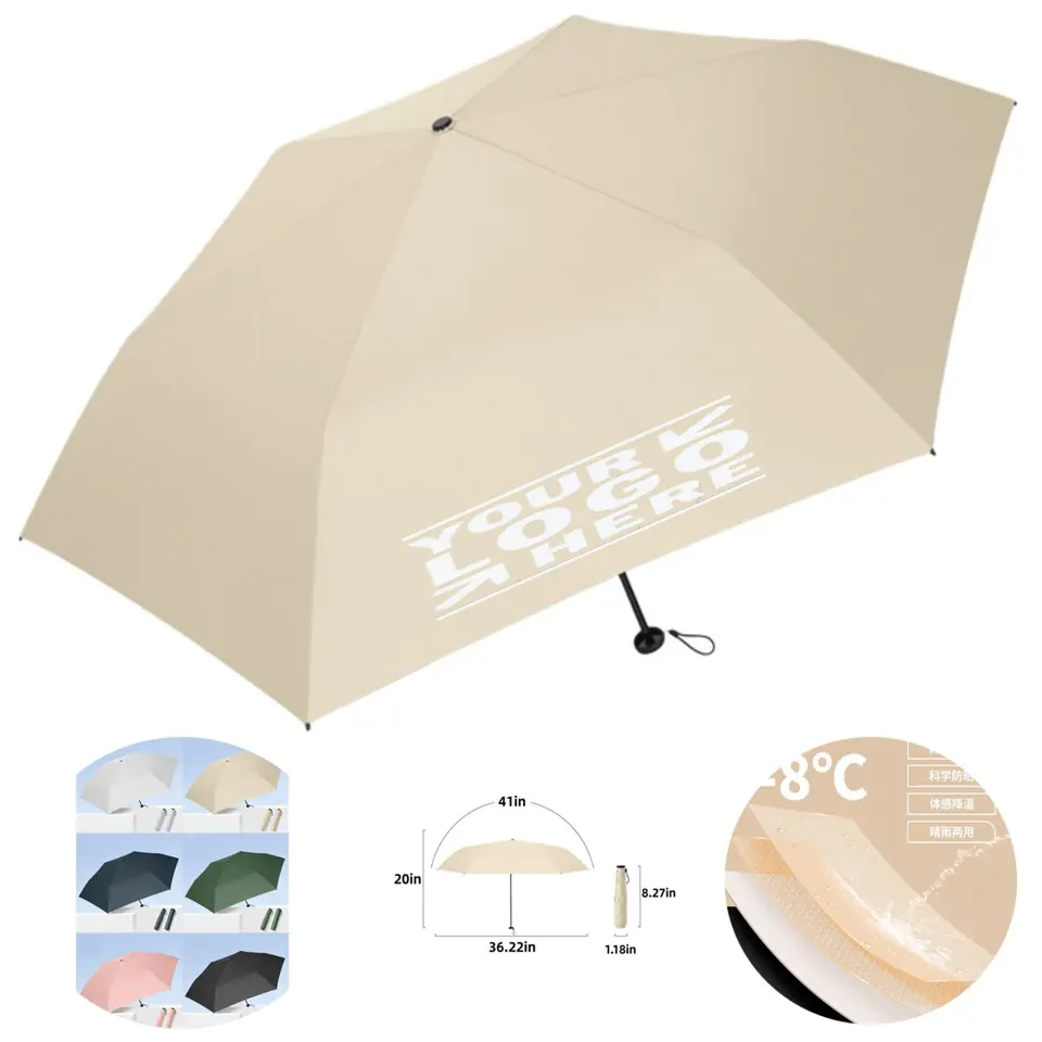 Compact Carbon Fiber Weatherproof Umbrella