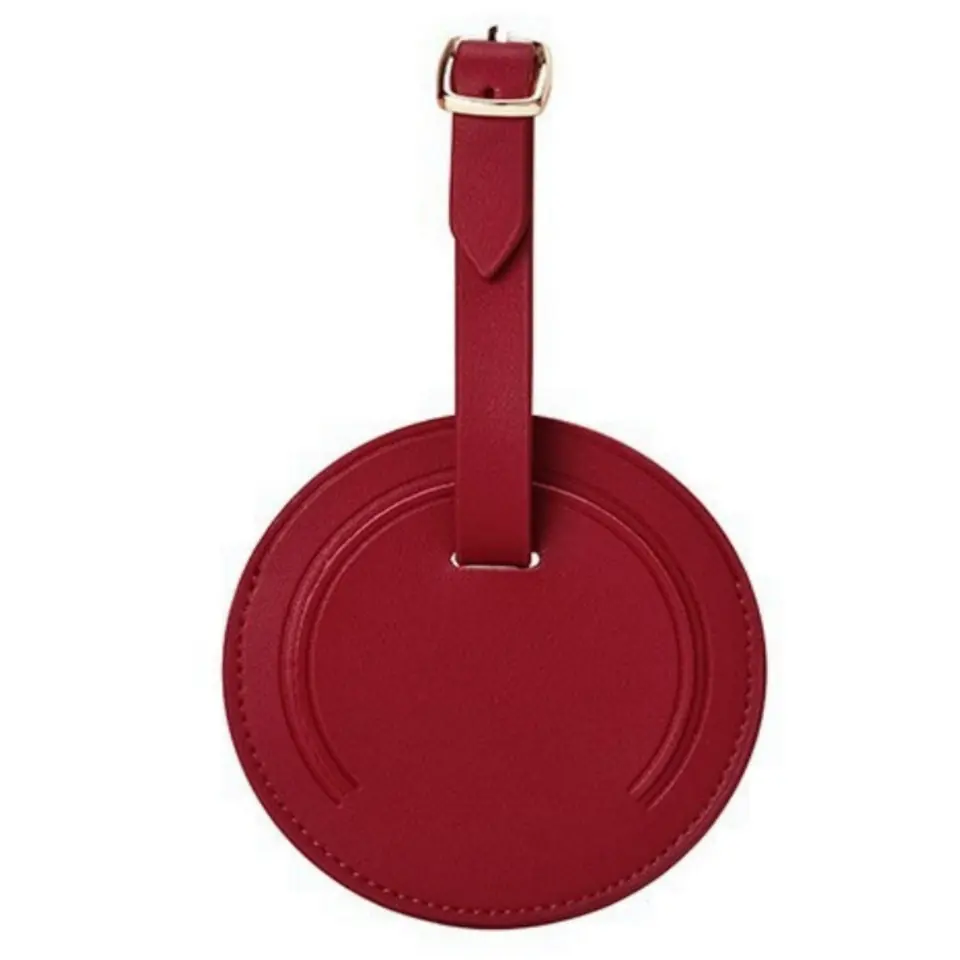 Classic Leather Luggage Identifier 2