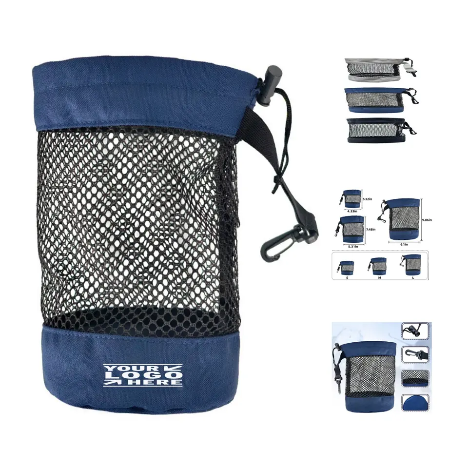 Compact Mesh Storage Pouch
