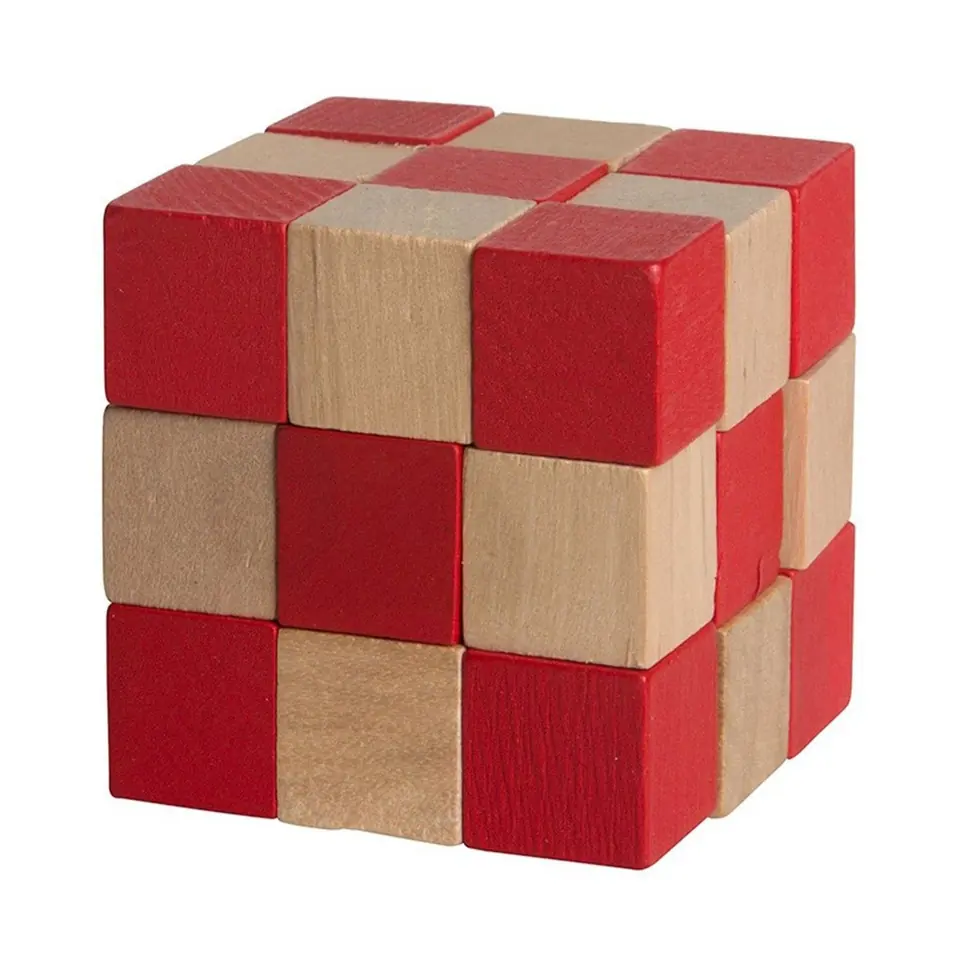 Flexible Wooden Cube Puzzle 2