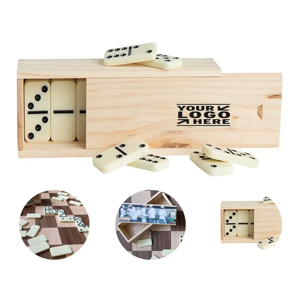 Premium Wooden Domino Set
